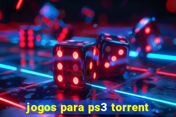 jogos para ps3 torrent